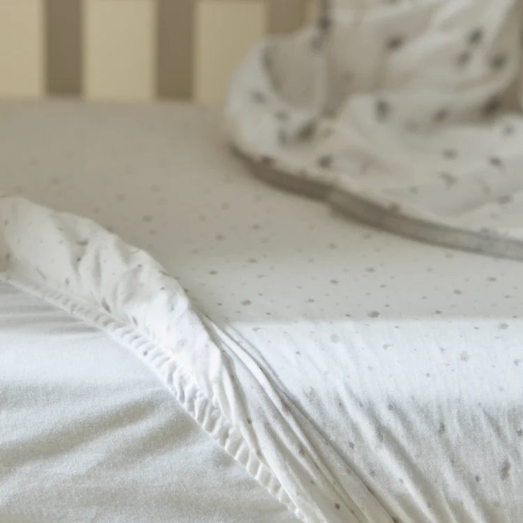 Baby Elegance Jersey Cot Fitted Sheets 70x90cm 2 pack - Elephant Collection