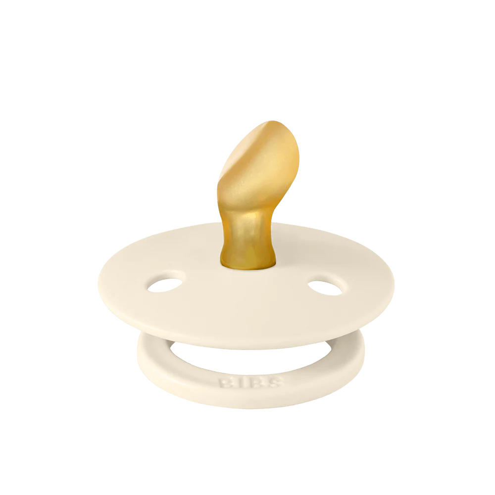 BIBS New Baby Pacifiers Try-It Collection 3 pack - Ivory