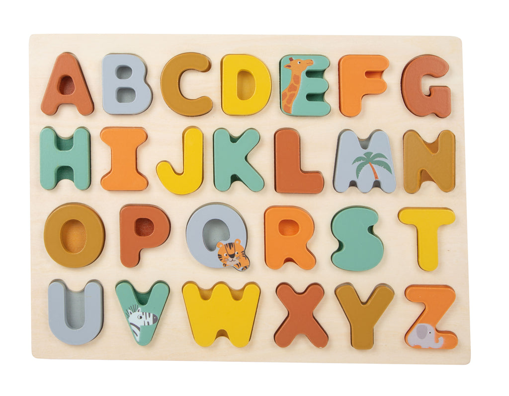 Small Foot ABC's Puzzle- Safari