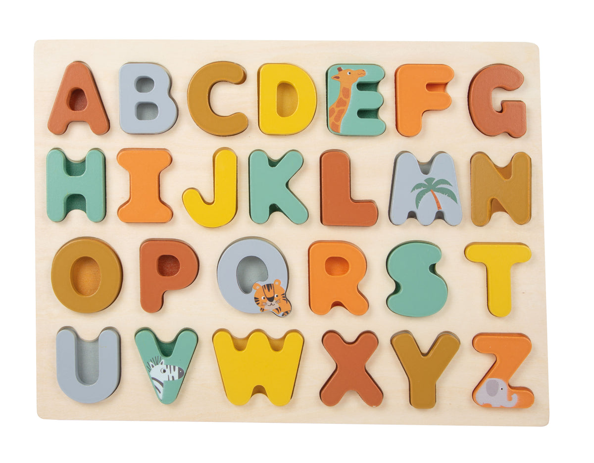 Small Foot ABC's Puzzle- Safari