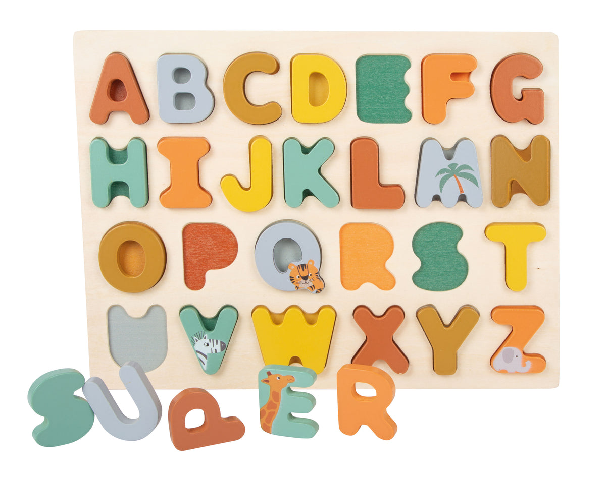 Small Foot ABC's Puzzle- Safari