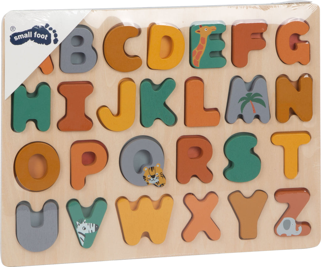 Small Foot ABC's Puzzle- Safari
