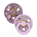 BIBS x LIBERTY Colour Pacifiers 2 Pack Chamomile Lawn - Violet Sky Mix