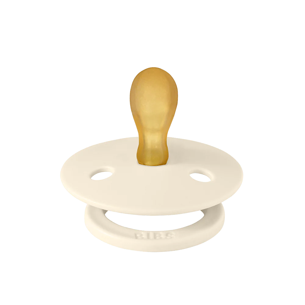BIBS New Baby Pacifiers Try-It Collection 3 pack - Ivory
