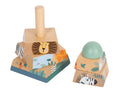 Small Foot Stacking Tower - Safari