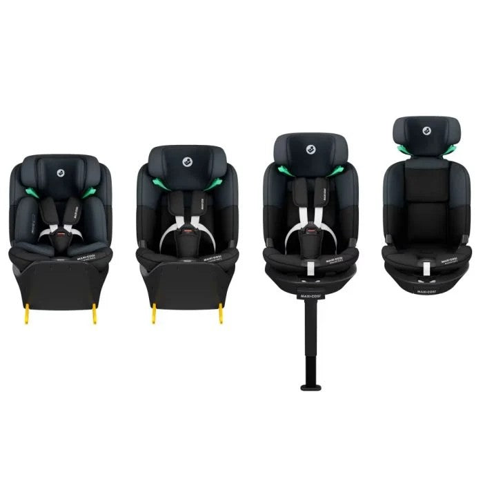 Maxi-Cosi Emerald 360° S IIsofix Car Seat - Tonal Black