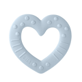 BIBS Baby Bitie Teether Heart - Baby Blue