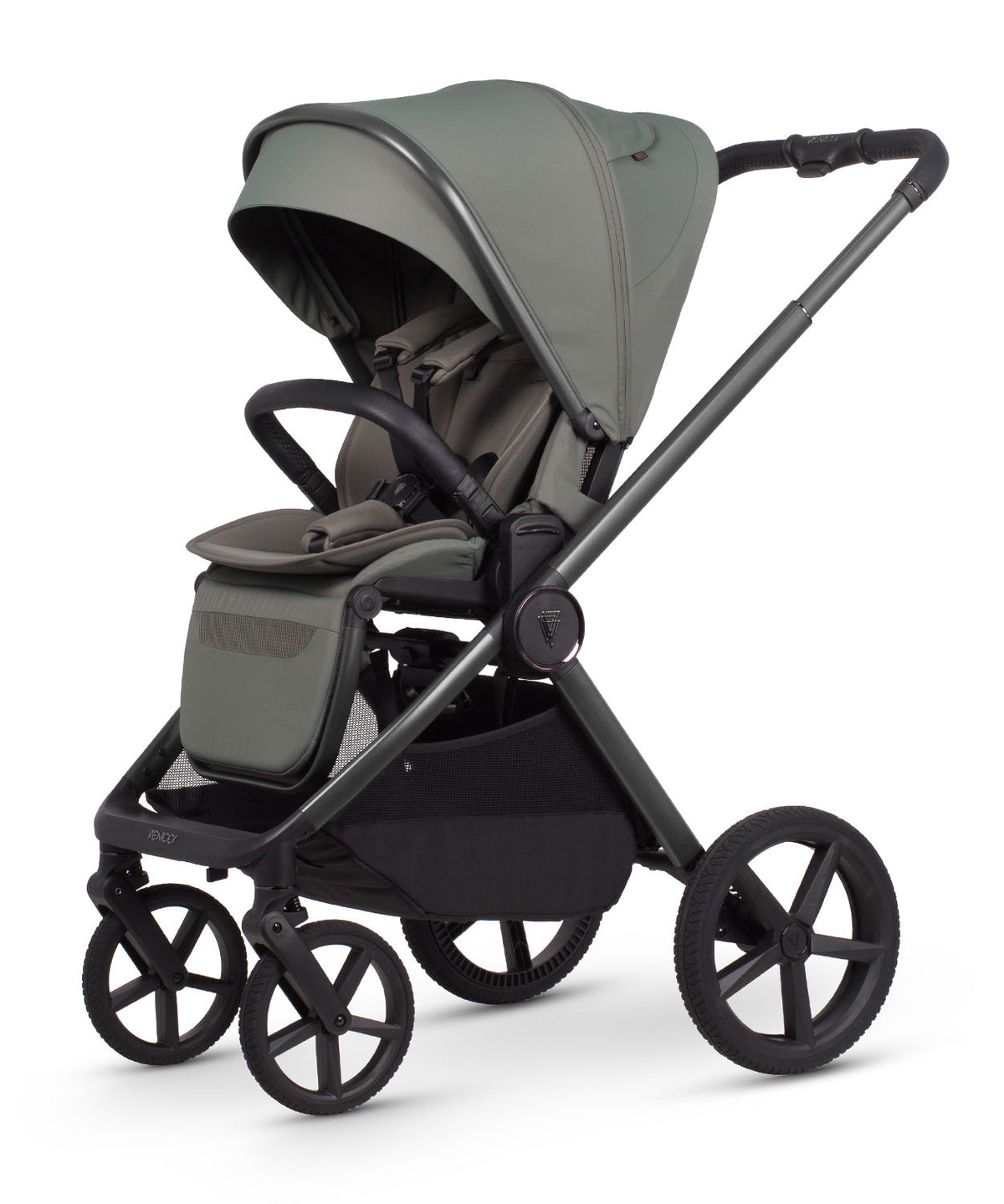 Venicci Upline 3 Pushchair & Accessories - Aloe