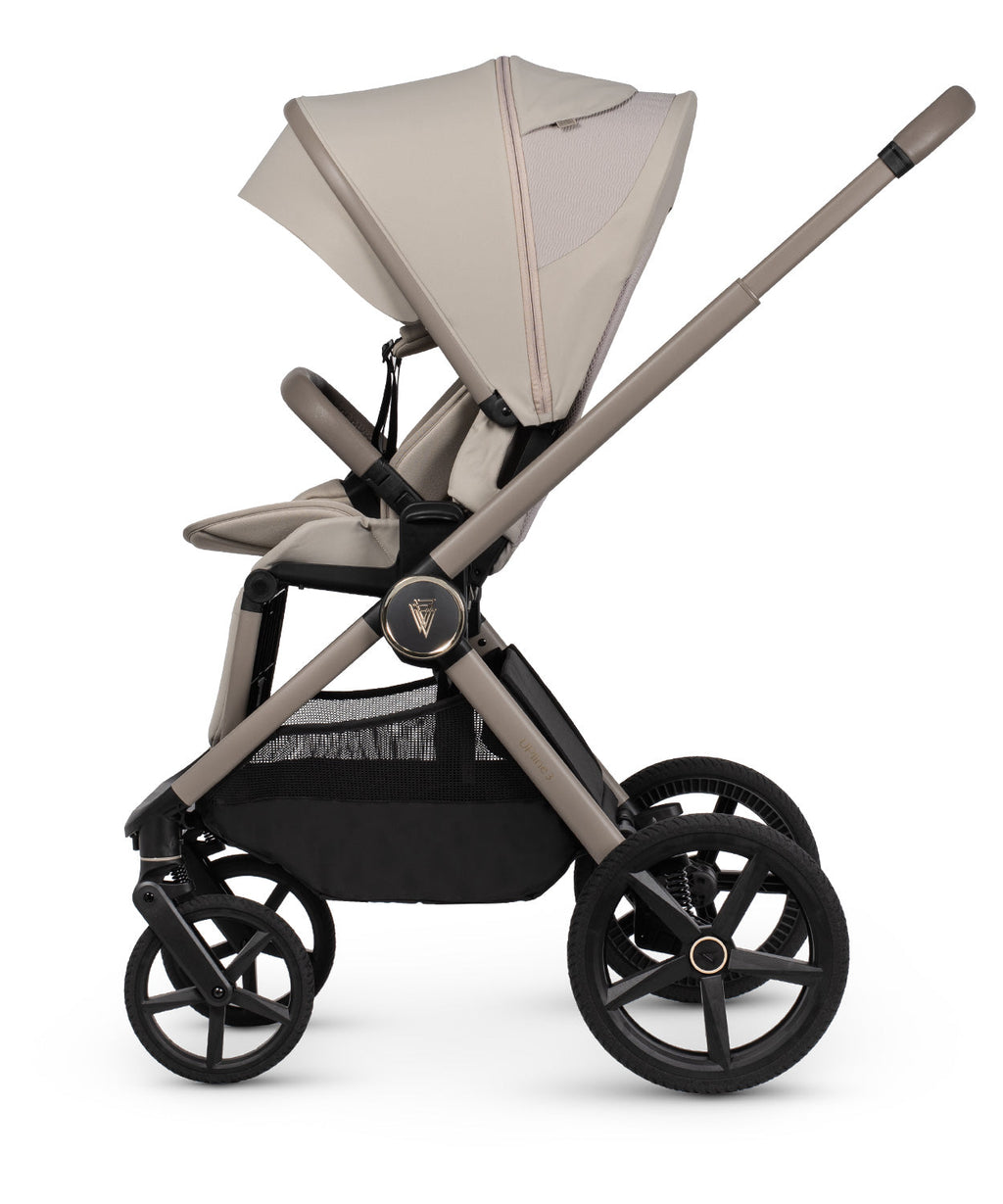 Venicci Upline 3 Pushchair & Accessories - Pebble