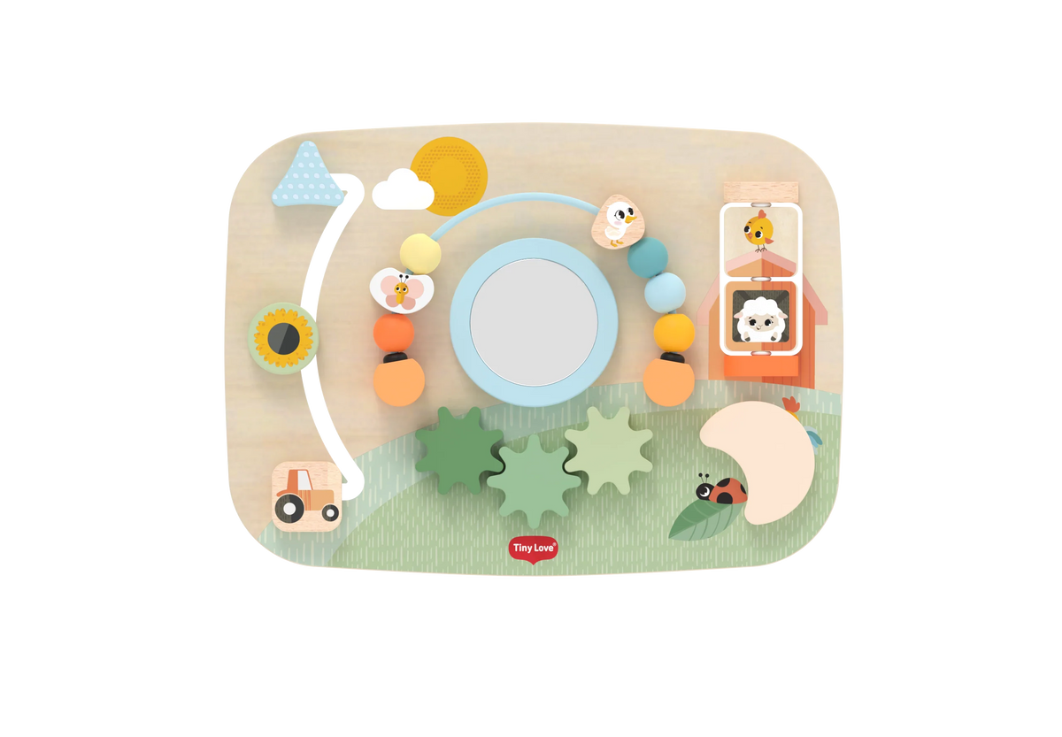 Tiny Love Farmers Funday Wooden Busy Board
