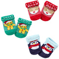 Baby Christmas Socks Gift Set 0-6m