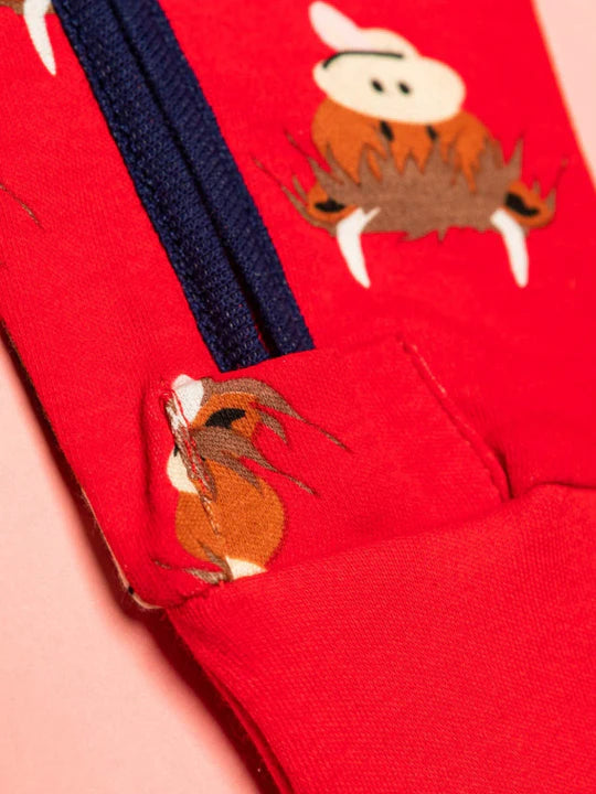 Blade & Rose Hamish Highland Cow Zip-Up Romper