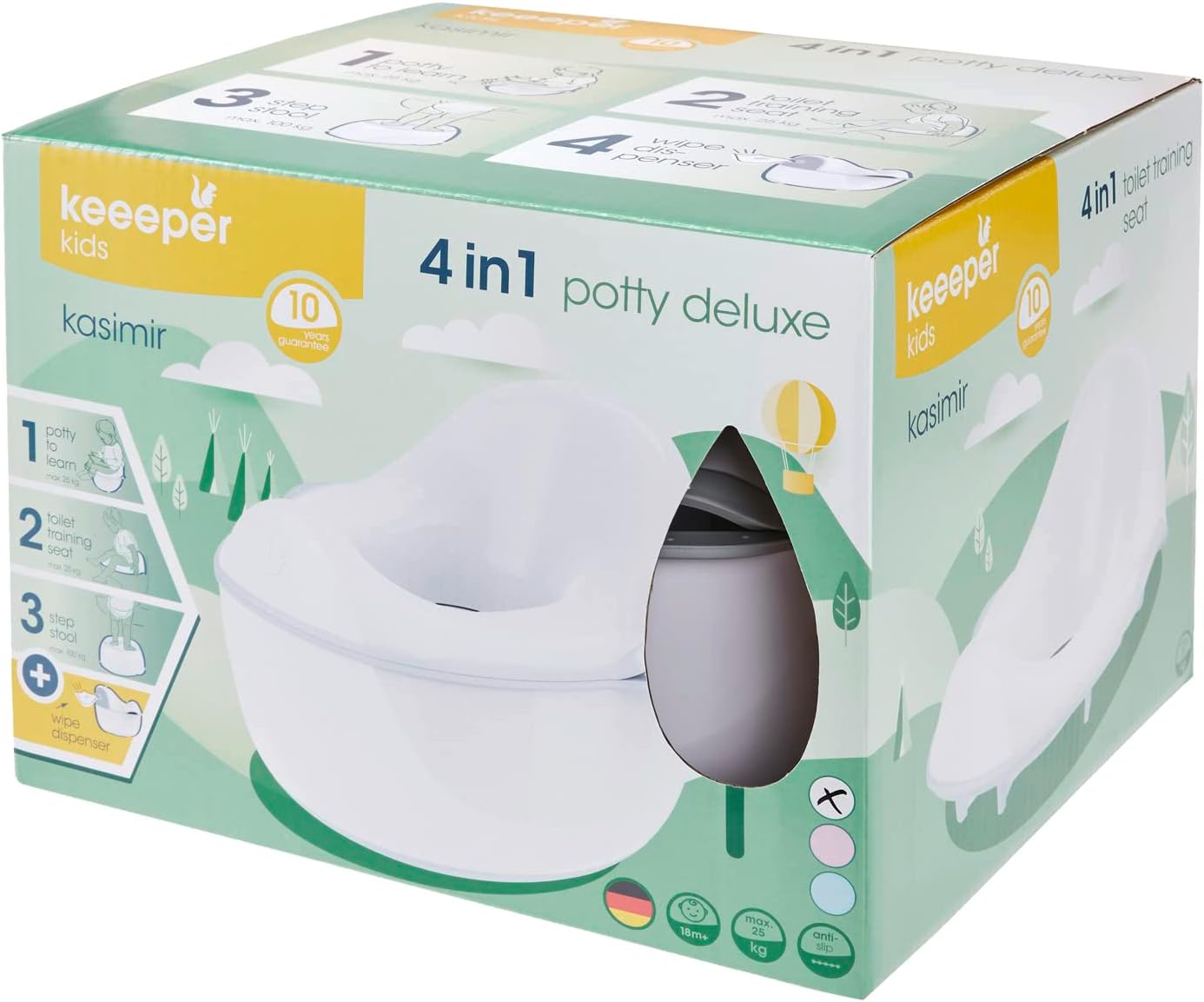 Keeper Kasmir 4in 1 Potty Deluxe