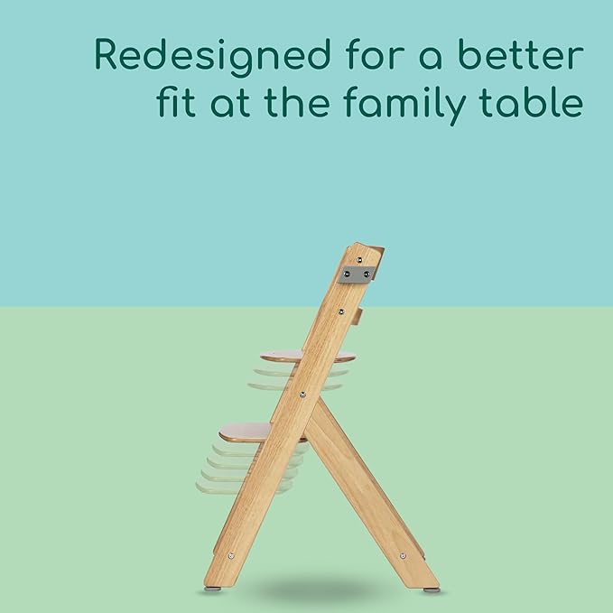 Bebe Confort Timba 2 Highchair with Cushion - Light Wood / Beige