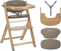 Bebe Confort Timba 2 Highchair with Cushion - Light Wood / Beige