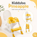 Kiddyloo Toilet Trainer Adjustable Foldable Seat with Step Range