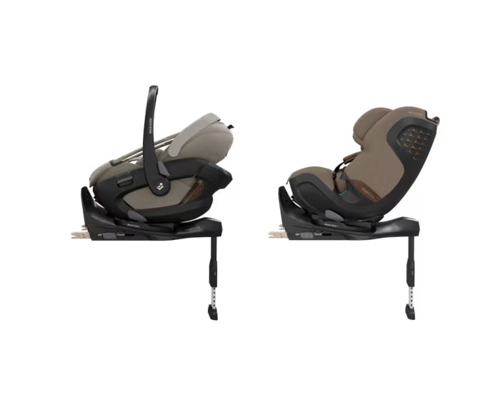 Maxi Cosi Pebble Slide Pro + Base - Oak Truffle