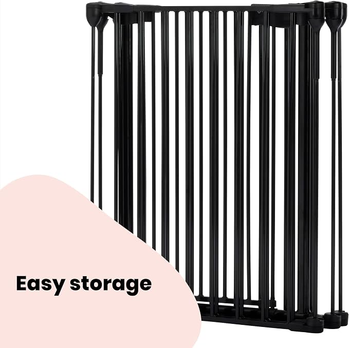Safety 1st Easy Close Modular 5 Panel Gate - Black