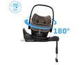 Maxi Cosi Pebble Slide Pro + Base - Oak Truffle