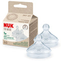 Nuk For Nature Silicone Teat 2 pack Size M