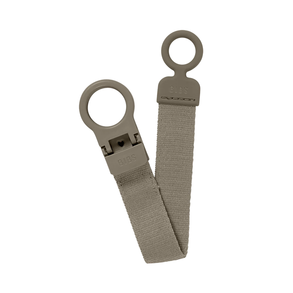 BIBS Pacifier Loop Clip - Dark Oak