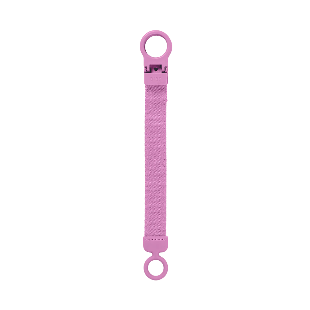 BIBS Pacifier Loop Clip - Bubblegum