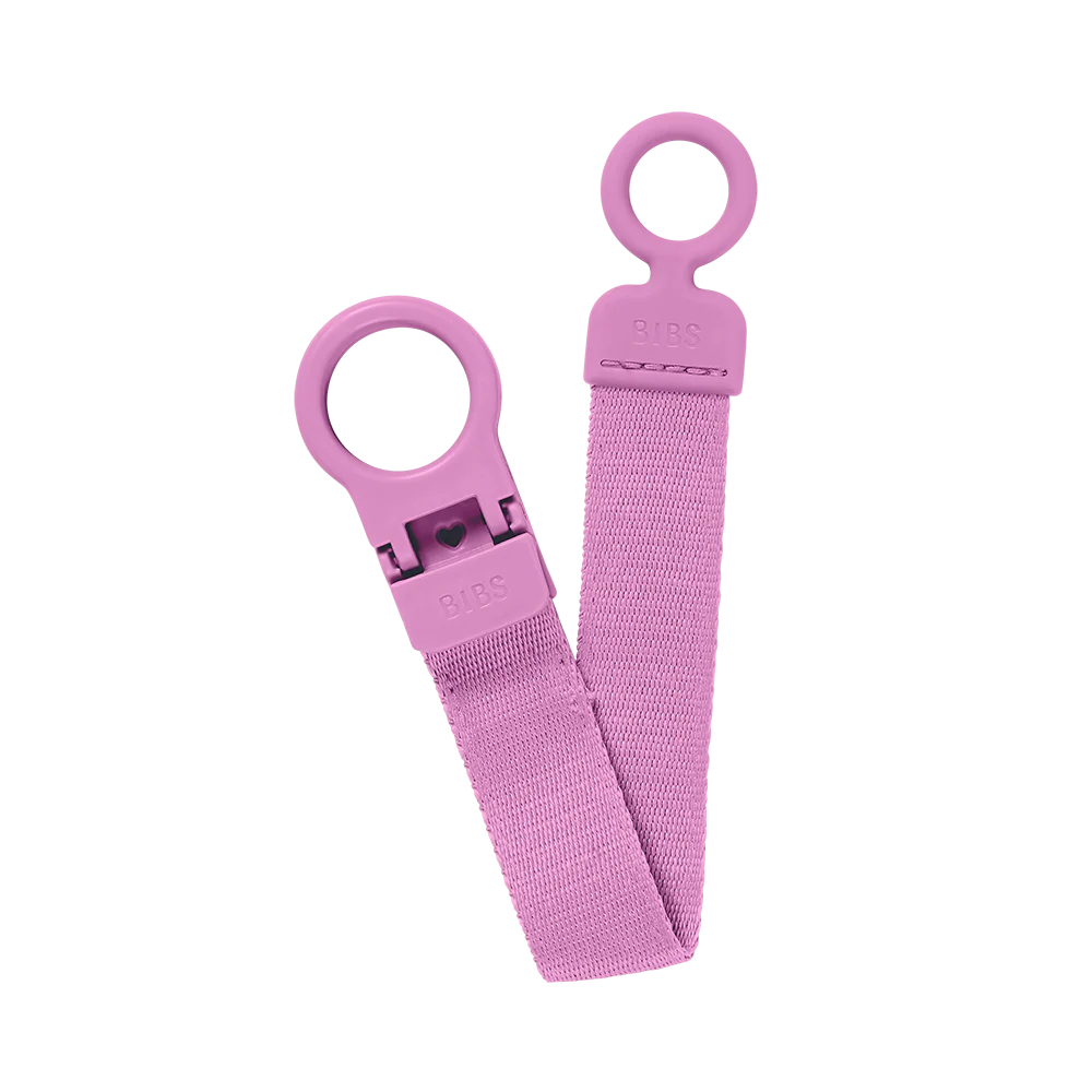 BIBS Pacifier Loop Clip - Bubblegum