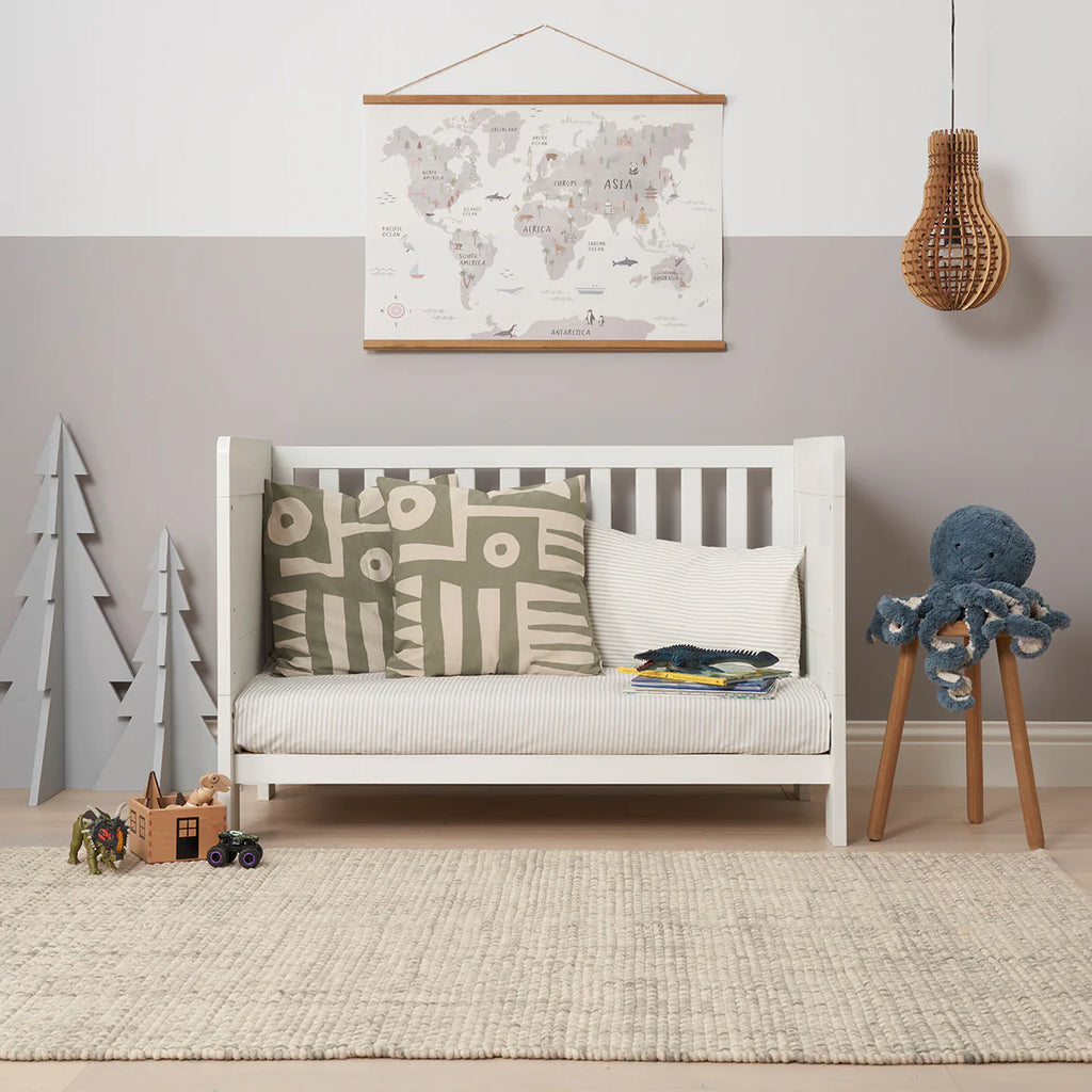 Tutti Bambini Alba Mini Cot Bed -White