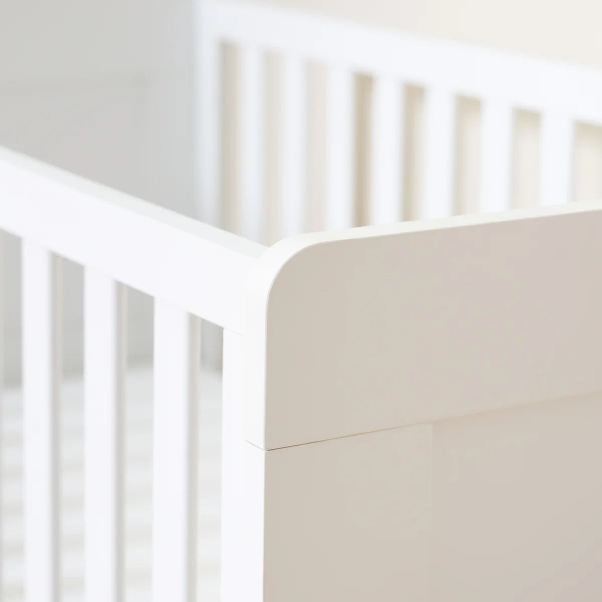Tutti Bambini Essentials Alba Cot Bed - White