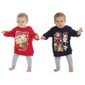 Babies Christmas Fleece Sweatshirts (3-24 Months)