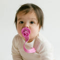 BIBS Pacifier Loop Clip - Bubblegum