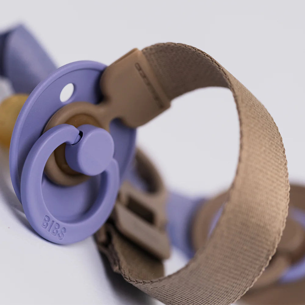 BIBS Pacifier Loop Clip - Dark Oak