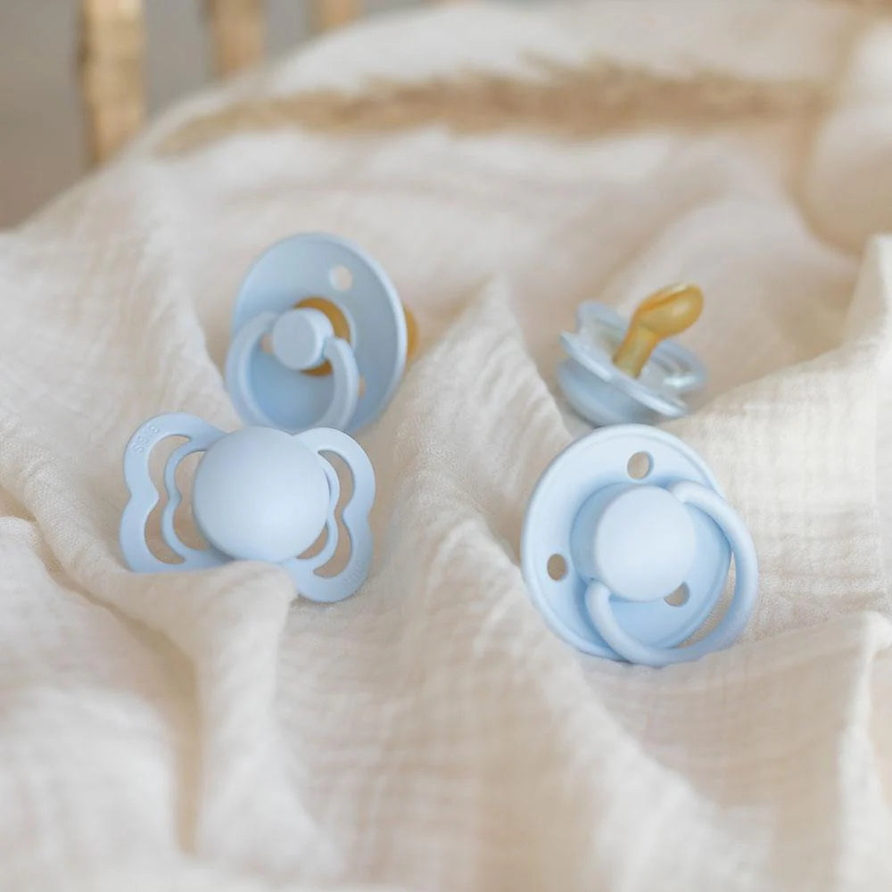 BIBS New Baby Pacifiers Try-It Collection - Baby Blue