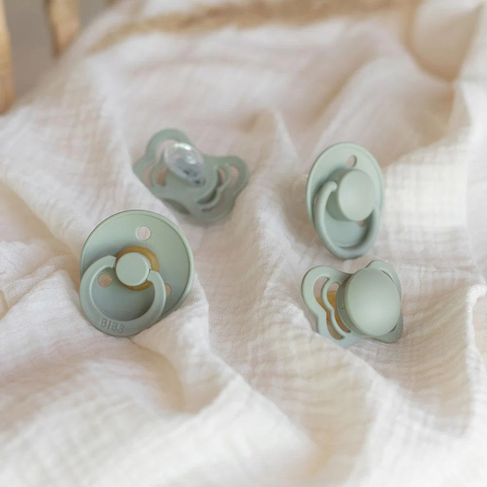 BIBS New Baby Pacifiers Try-It Collection - Sage