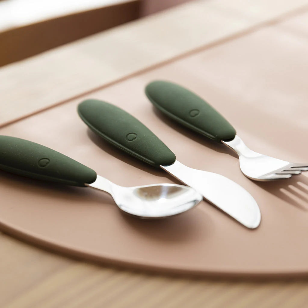 BIBS Cutlery Set - Sage