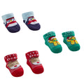 Baby Christmas Socks Gift Bag (0-12 Months) "3 Sets"