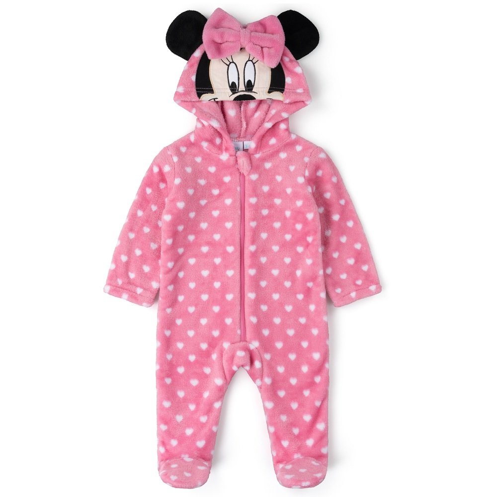 Baby Minnie Mouse Fleece Onesie/All In one