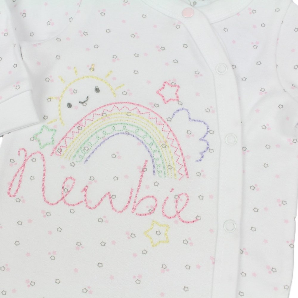 Baby "Newbie" Cotton Sleepsuit