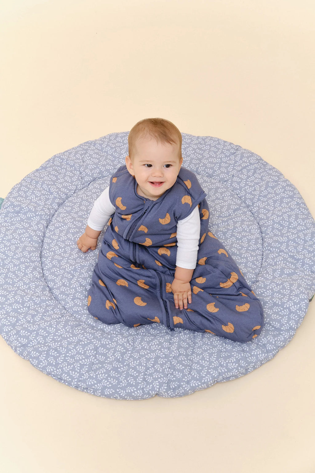 Baby sleeping bag - Croissants - TOG 2.5 by Molis&Co