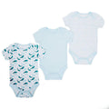 Unisex 3 Pack Bodysuits (0-3 Months)