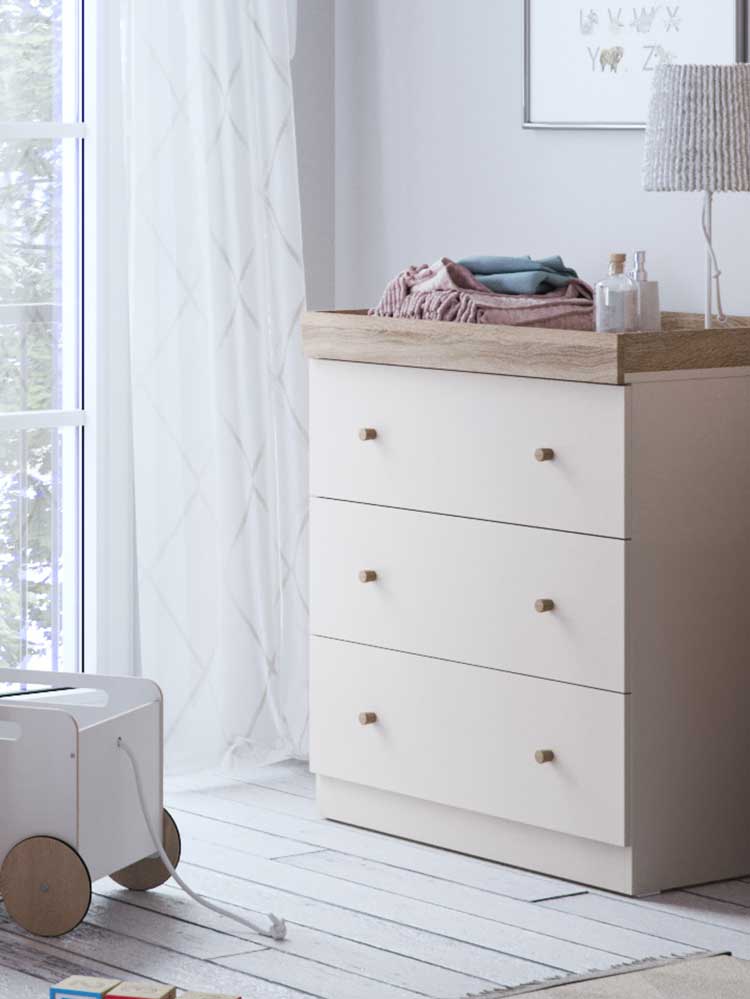 Little Acorn Burlington Collection 3 Piece Room Set - Bundle