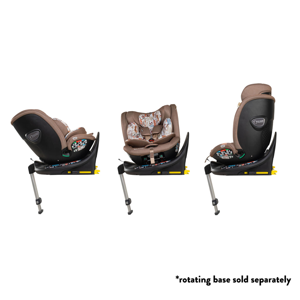 Cosatto Ultimate Special Edition Wow 3 All Stage Family Rotate & Recline 2 Base Bundle Tiger Tale