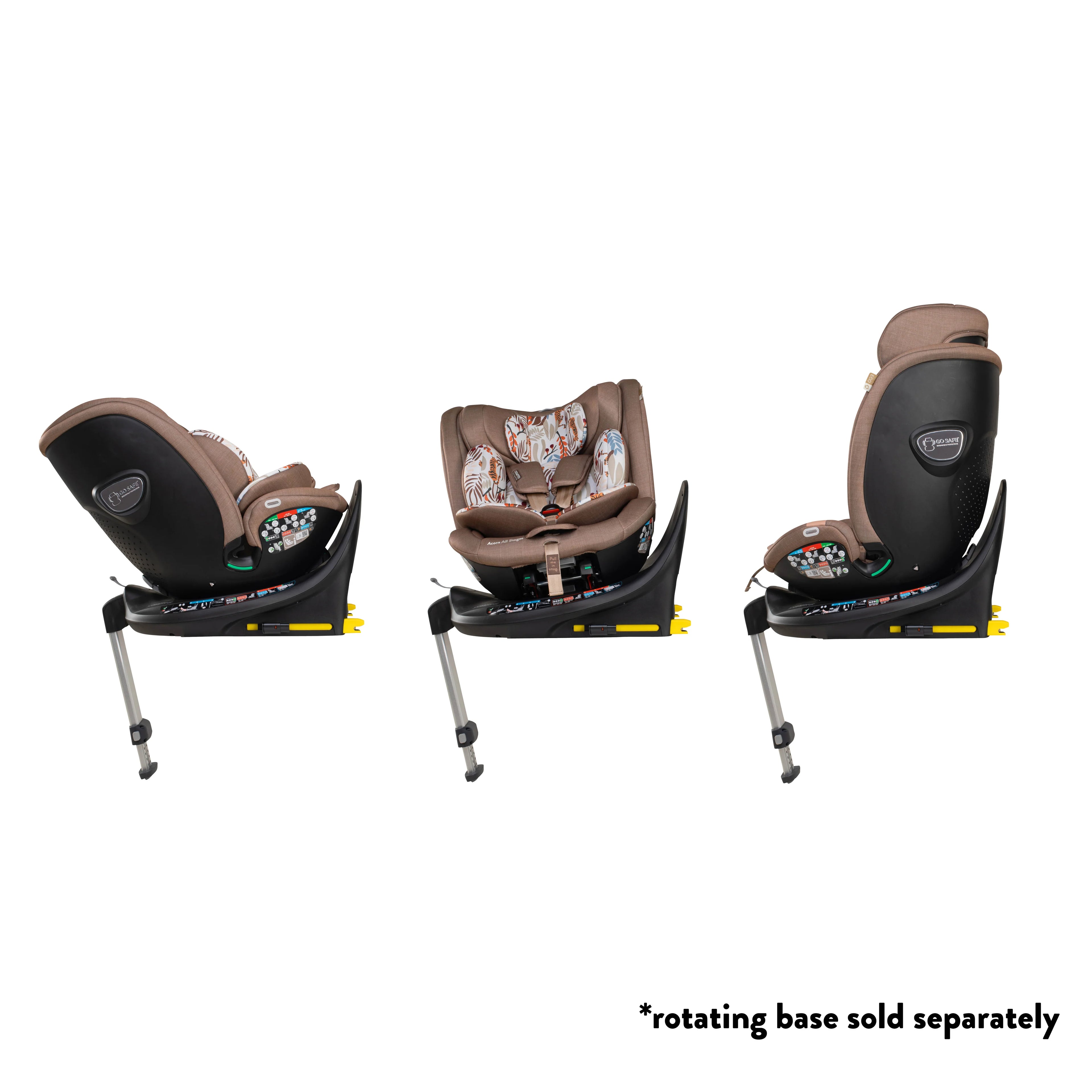 Cosatto Ultimate Special Edition Wow 3 All Stage Family Rotate & Recline 2 Base Bundle Tiger Tale