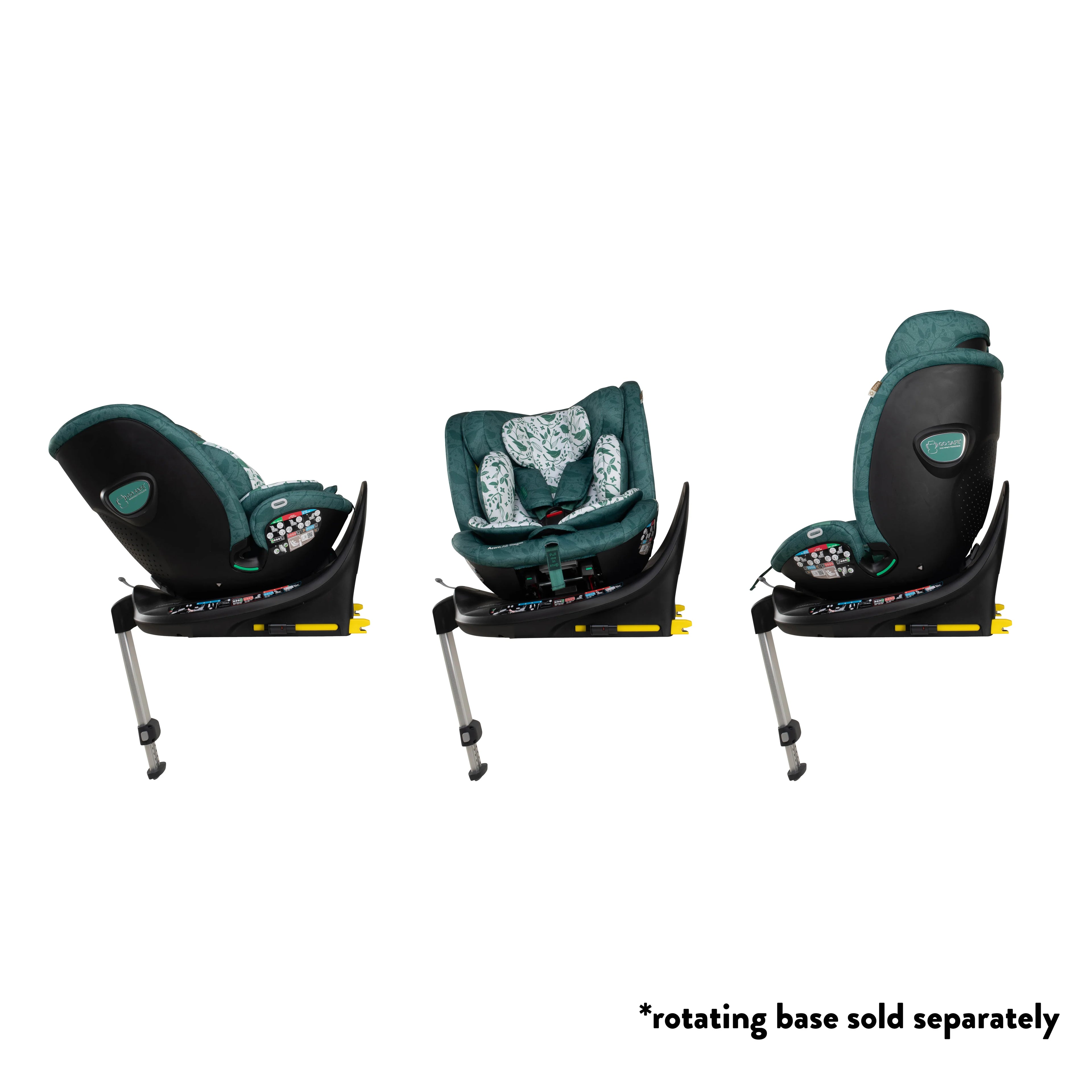 Cosatto Ultimate Special Edition Wow 3 All Stage Family Rotate & Recline 2 Base Bundle Wlidwood