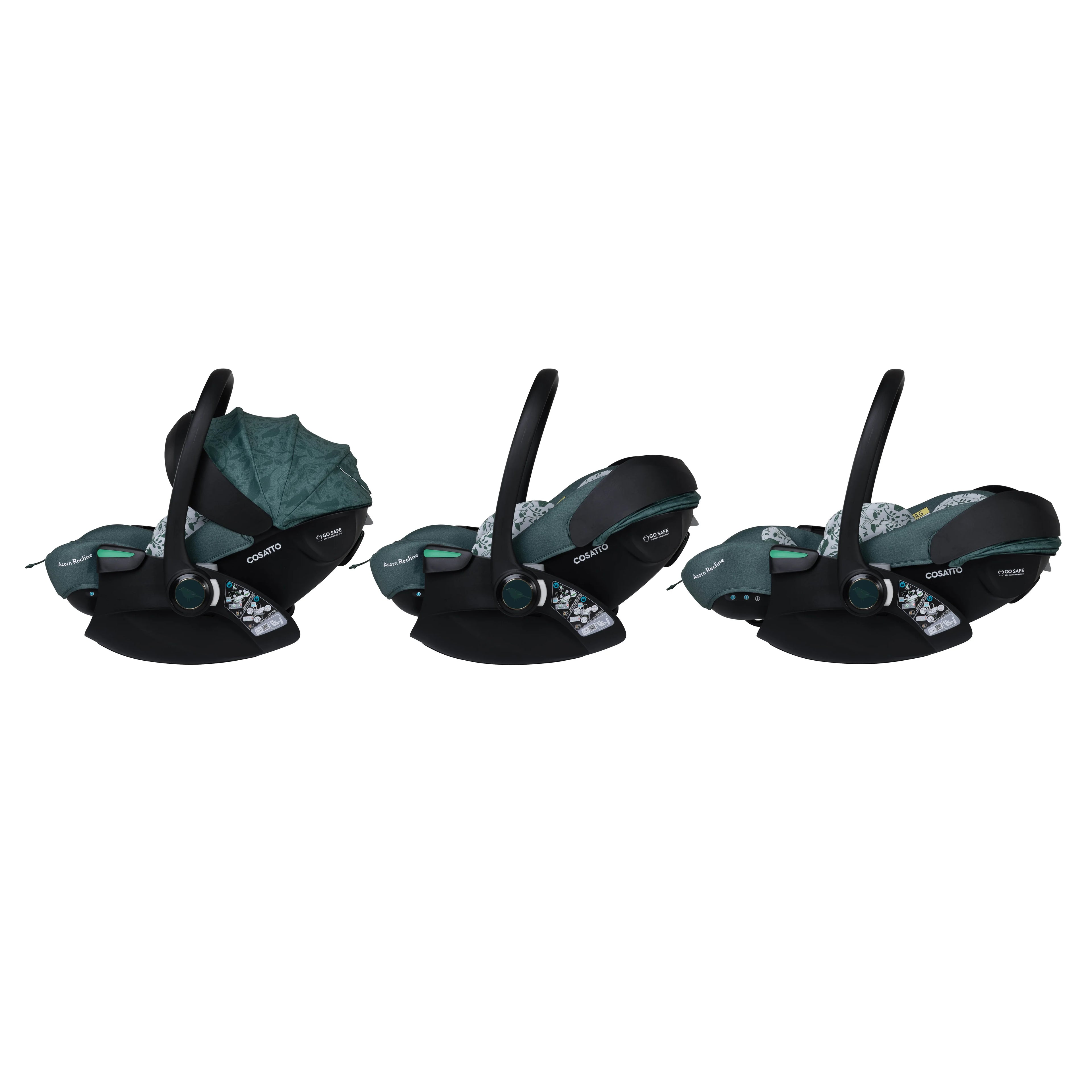 Cosatto Ultimate Special Edition Wow 3 All Stage Family Rotate & Recline 2 Base Bundle Wlidwood