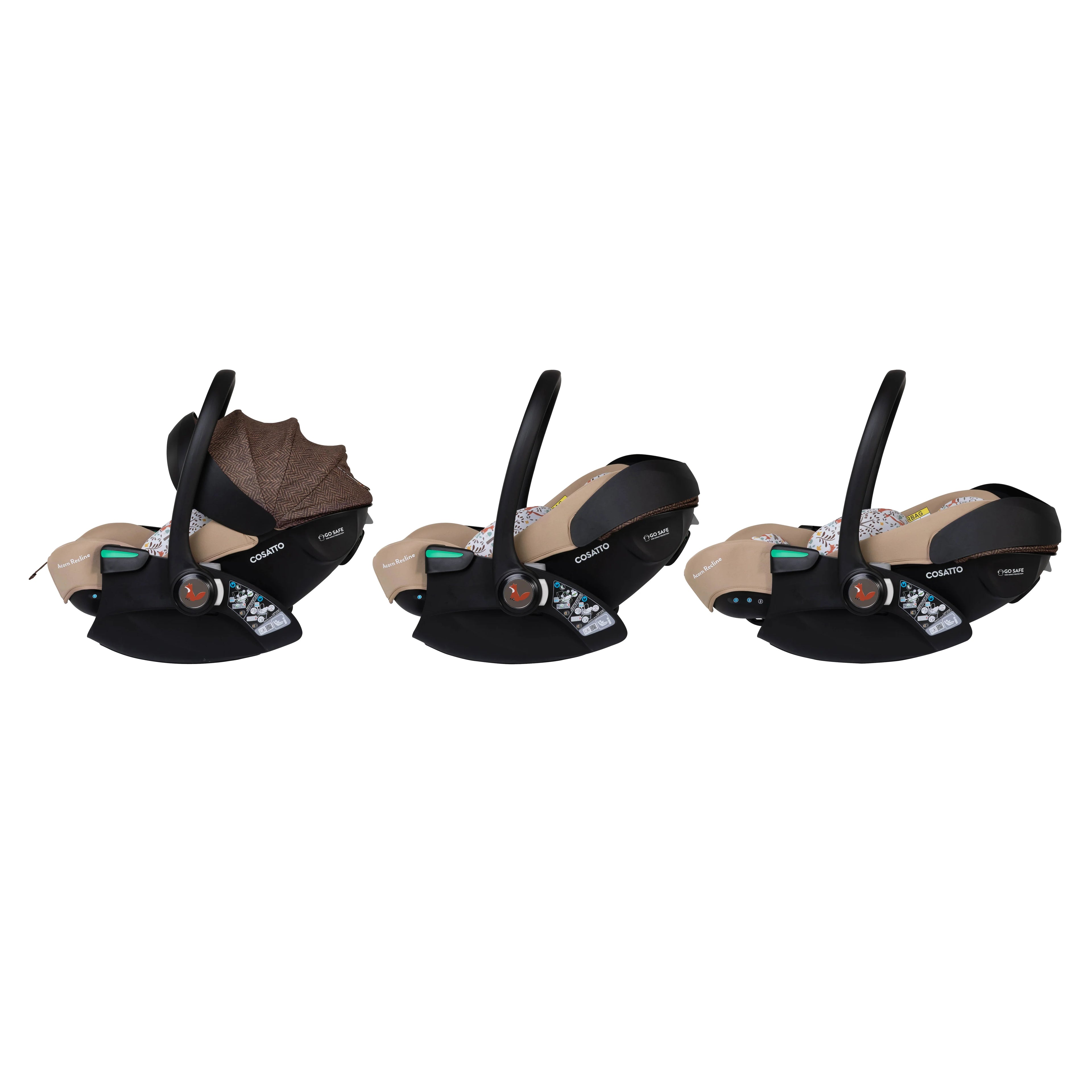 Cosatto Ultimate Wow 3 All Stage Family Rotate & Recline 2 Base Bundle Foxford Hall