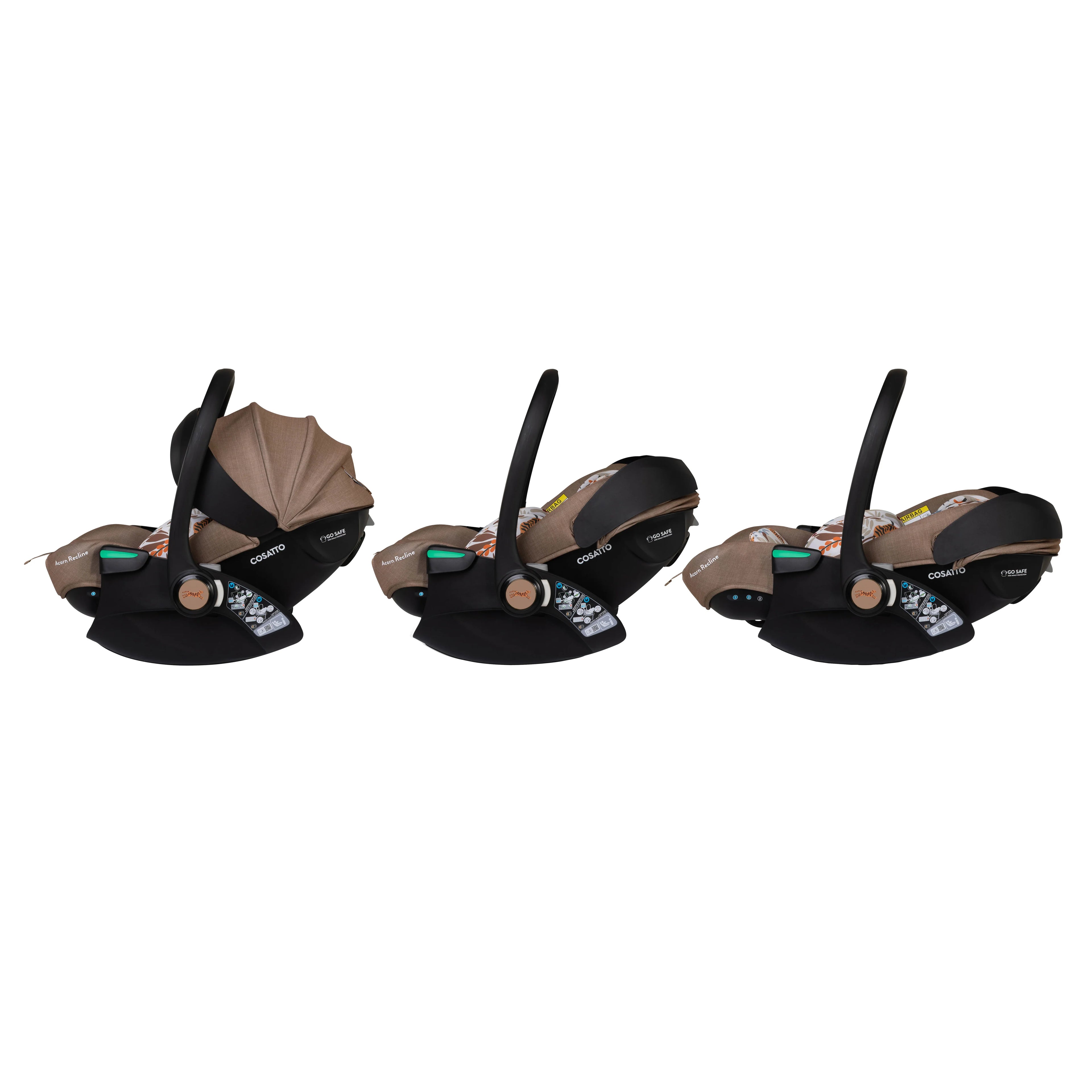 Cosatto Ultimate Special Edition Wow 3 All Stage Family Rotate & Recline 2 Base Bundle Tiger Tale