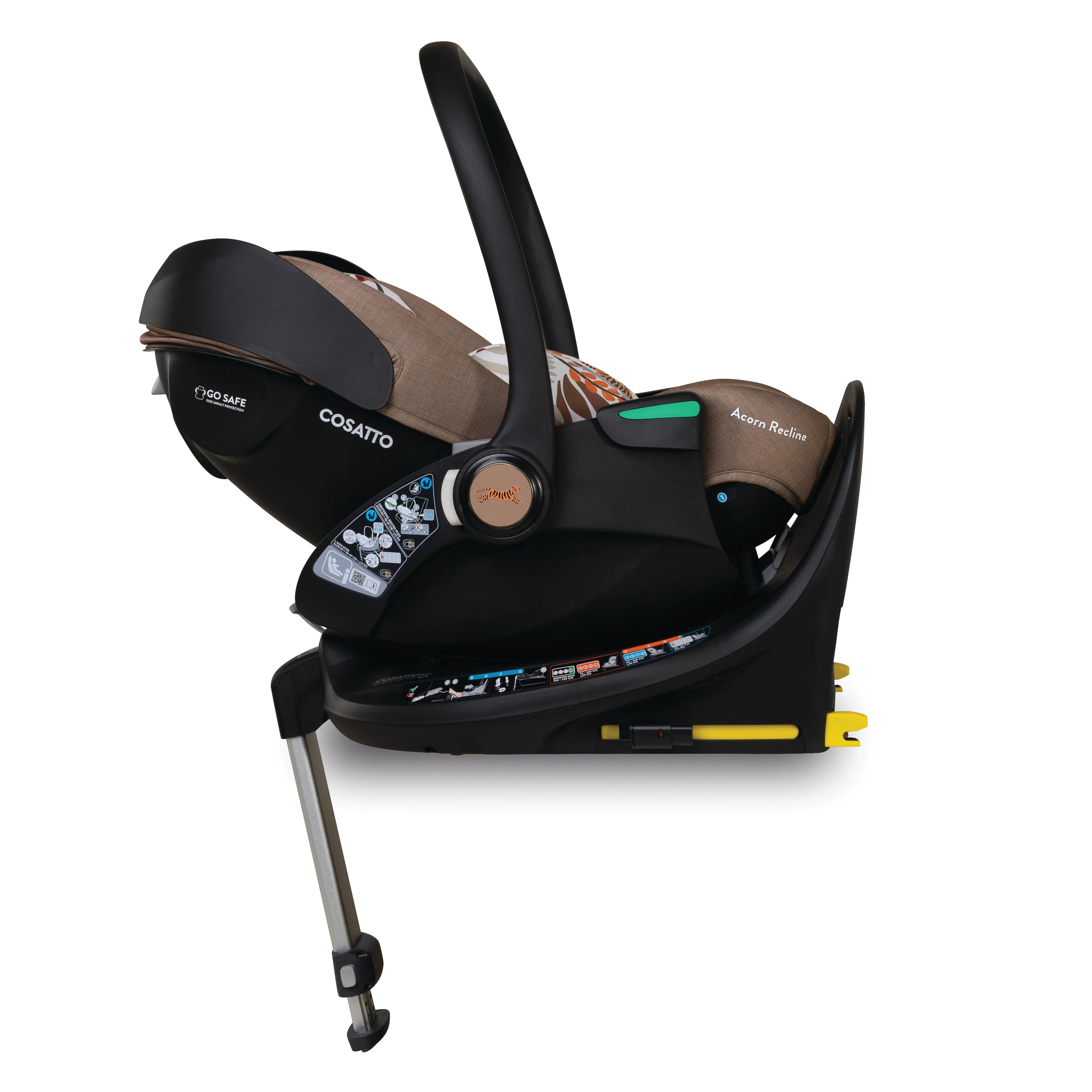 Cosatto Ultimate Special Edition Wow 3 All Stage Family Rotate & Recline 2 Base Bundle Tiger Tale