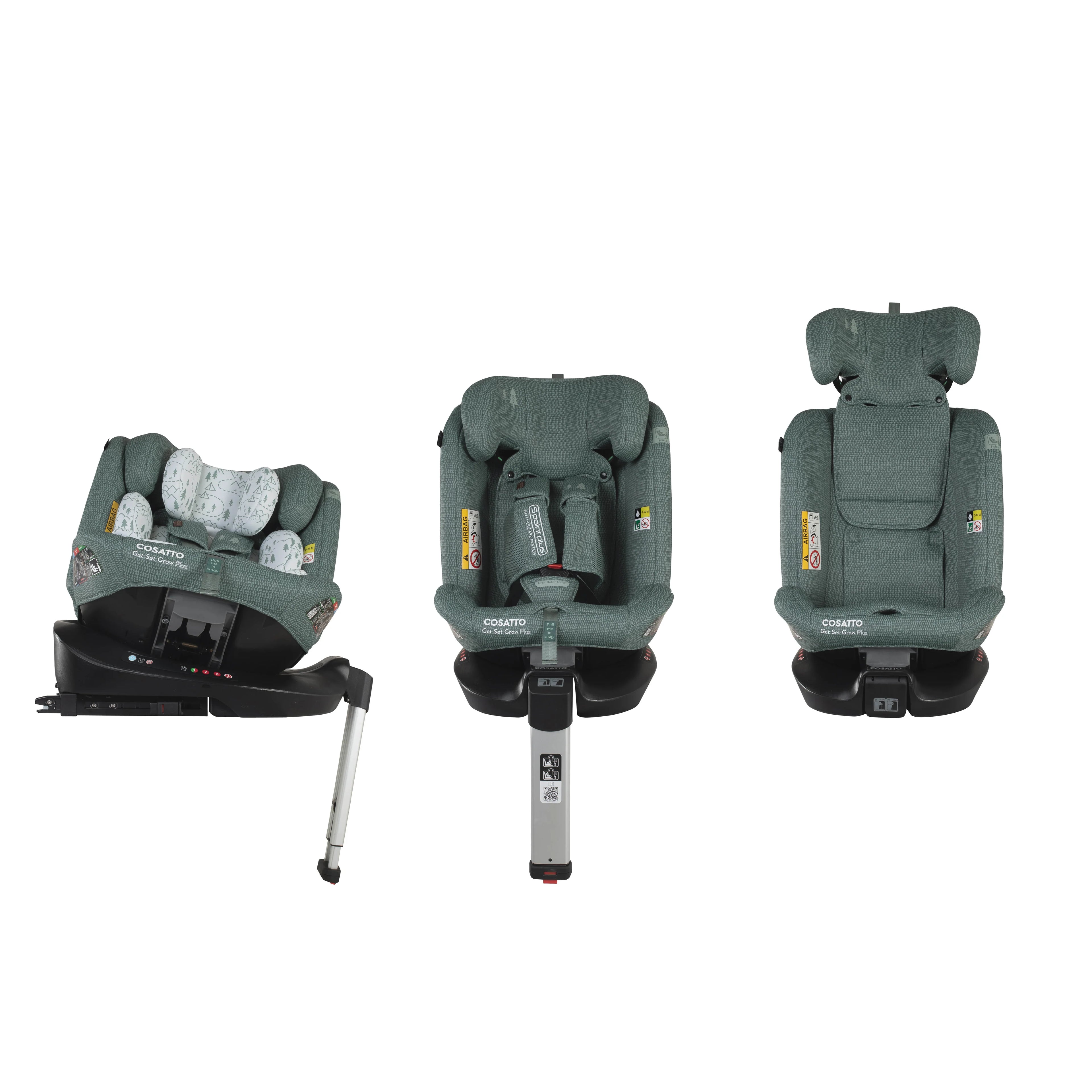 Cosatto Giggle 4 Special Edition All Stage Home and Travel Bundle Tiny Treetops