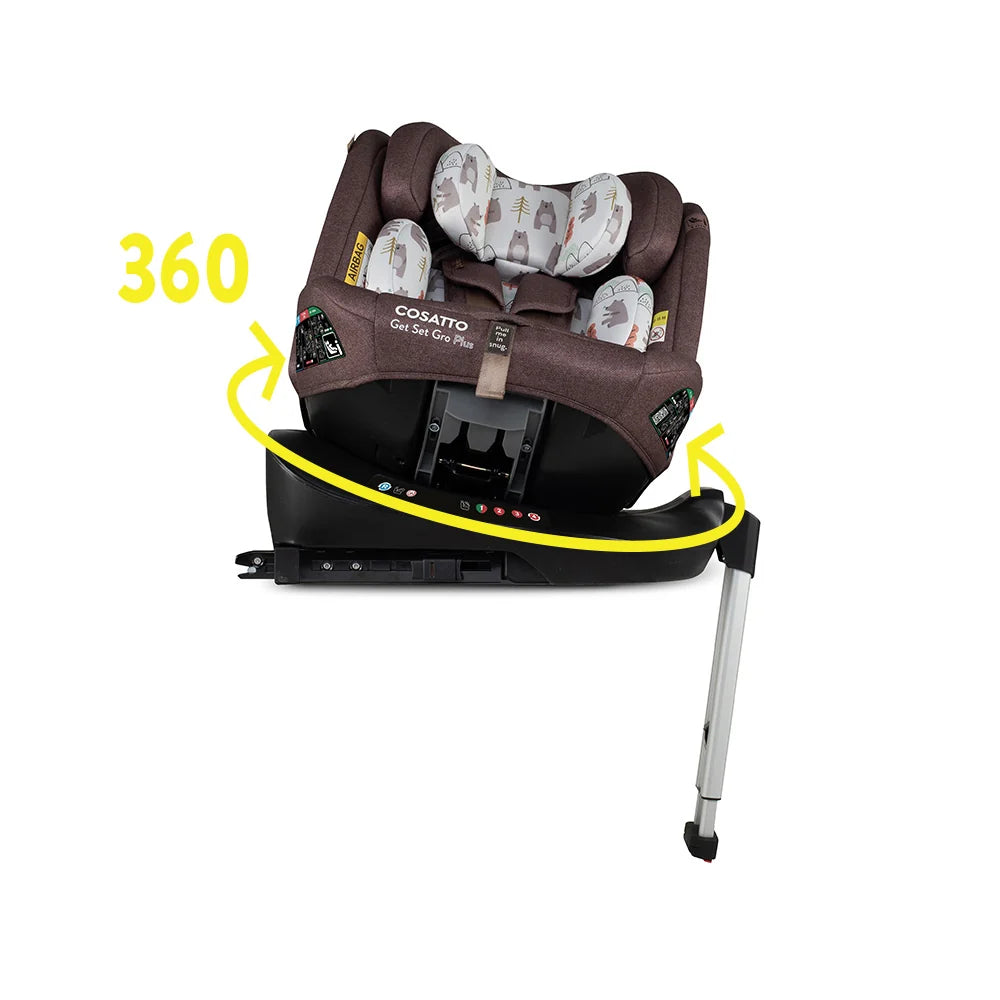 Cosatto Giggle 4 Special Edition All Stage Home and Travel Bundle Bear Hug